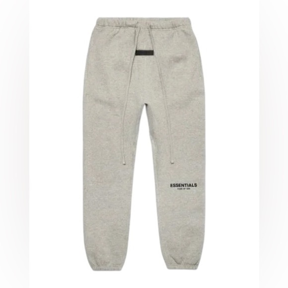 NWT Fear of God Essentials Dark Oatmeal Sweatpants- Size XL